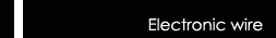 Electronic wire